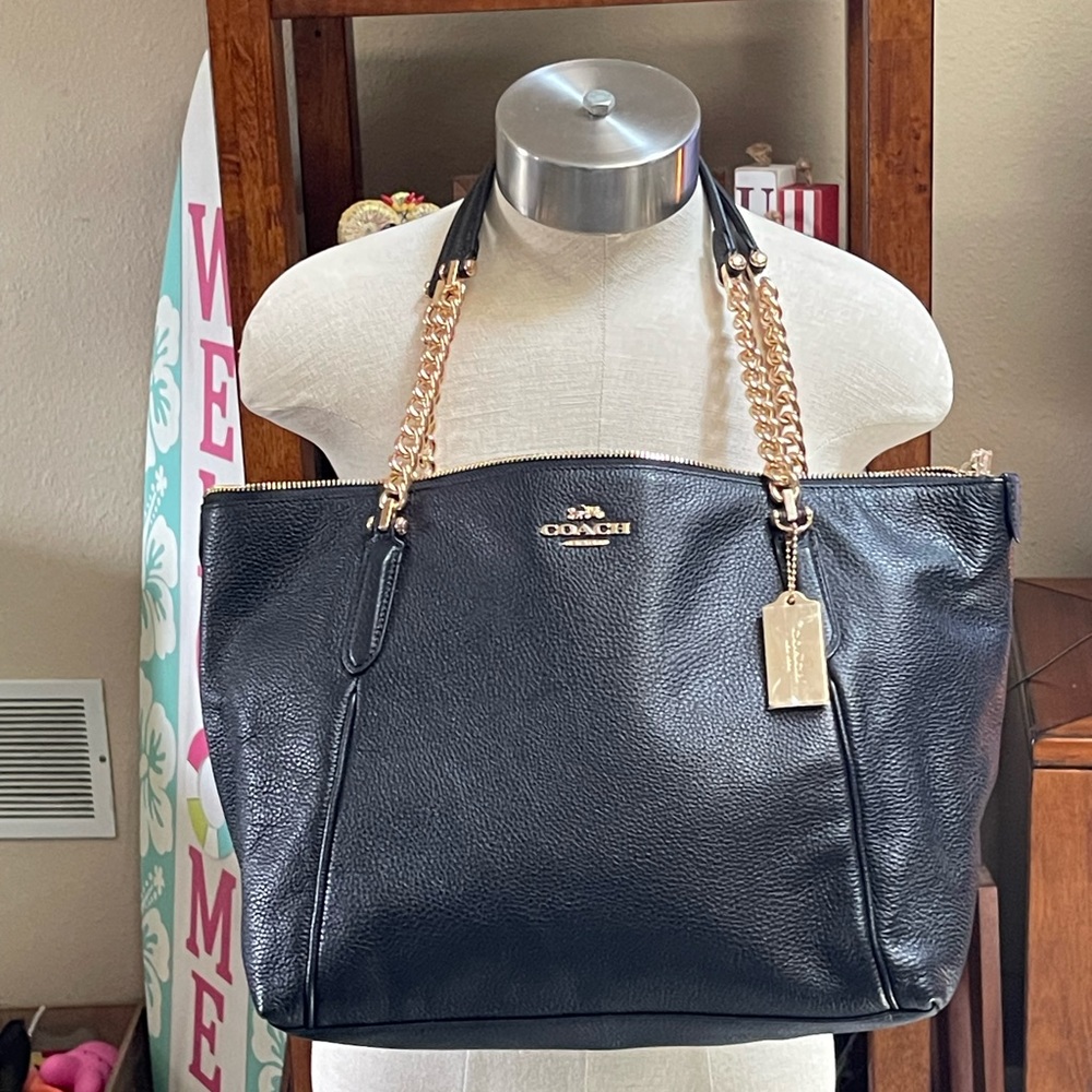 Coach Ava Chain Tote